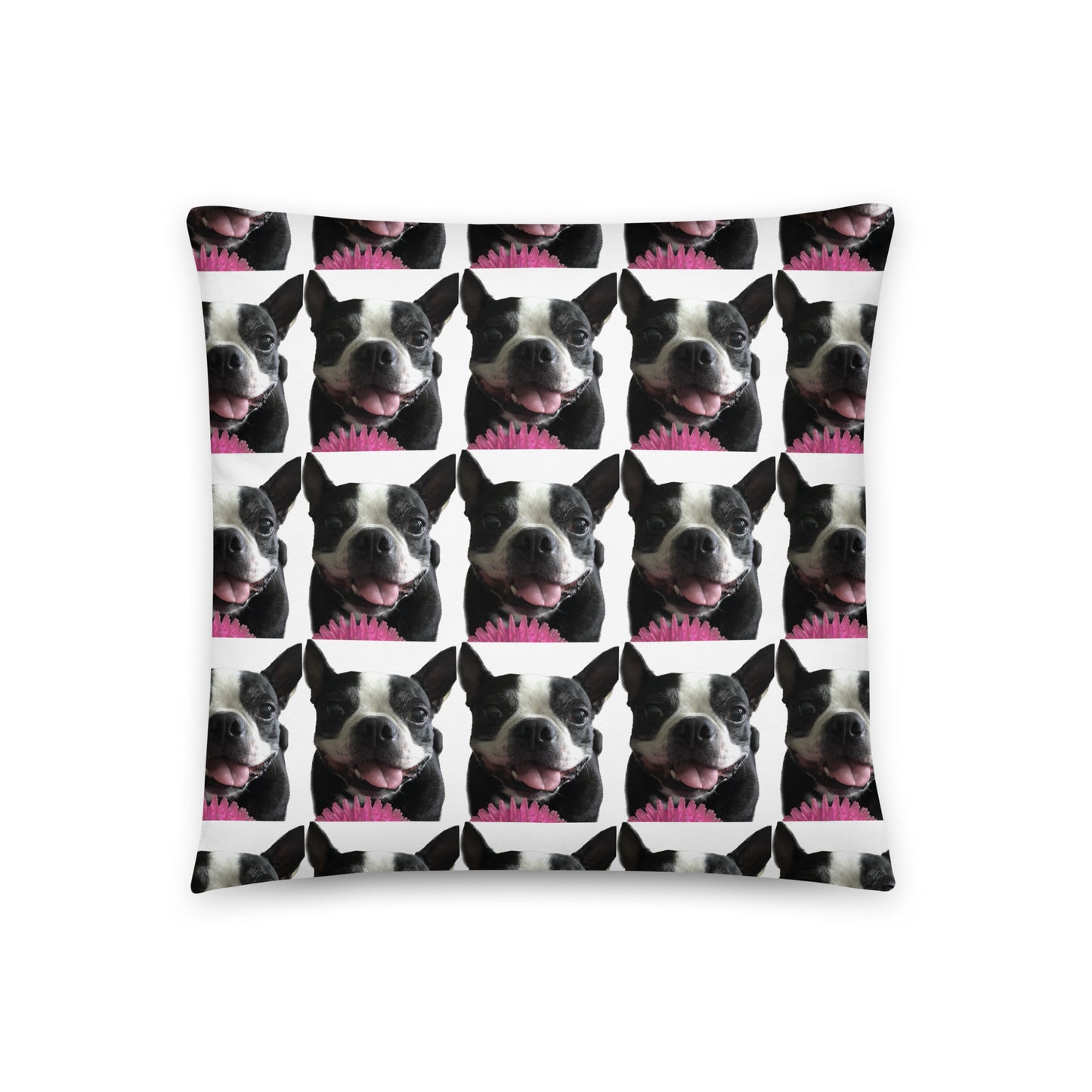 Boston Terrier Accent Pillow (w/ Insert)