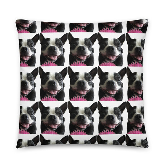 Boston Terrier Accent Pillow (w/ Insert)